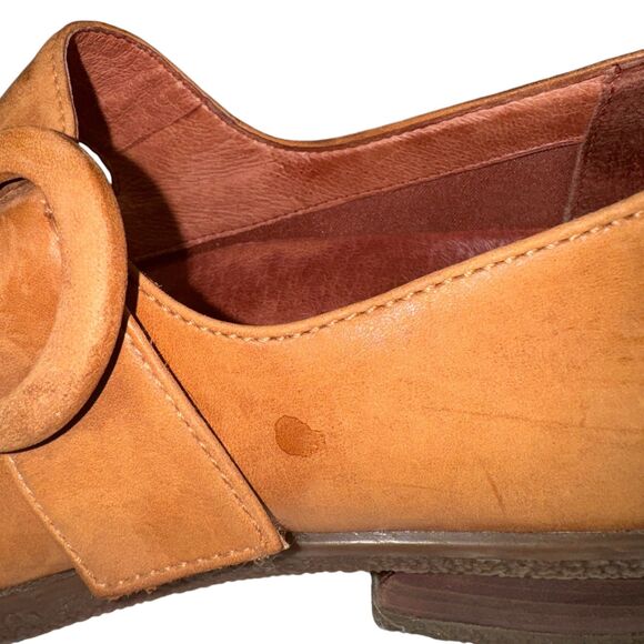 Dansko Brown Flats with Buckle - Picture 9 of 10